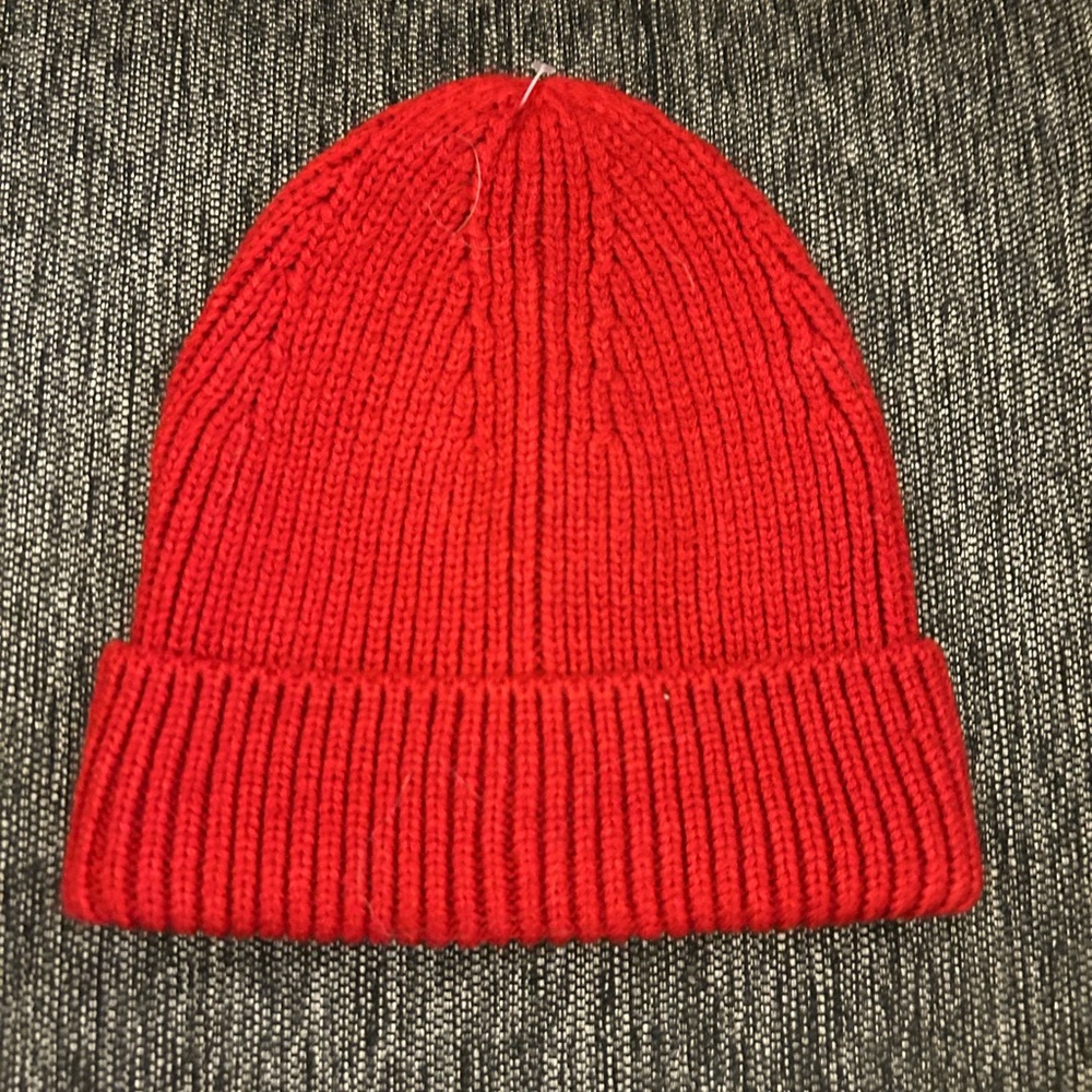GAP Red Knit Beanie